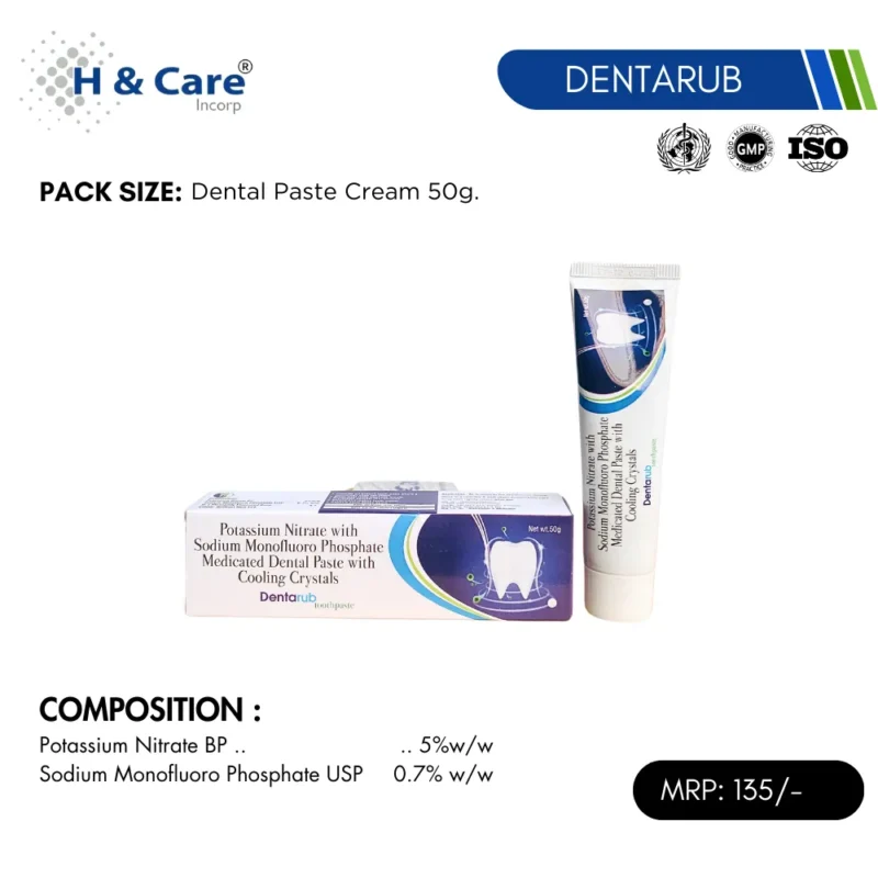 DENTARUB TOOTH PASTE(GEL)