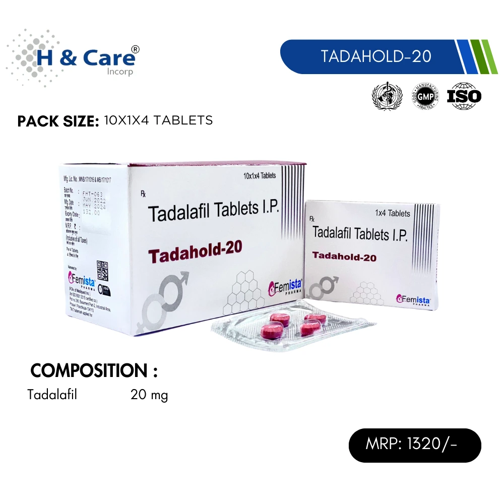 TADAHOLD-20 TABLETS