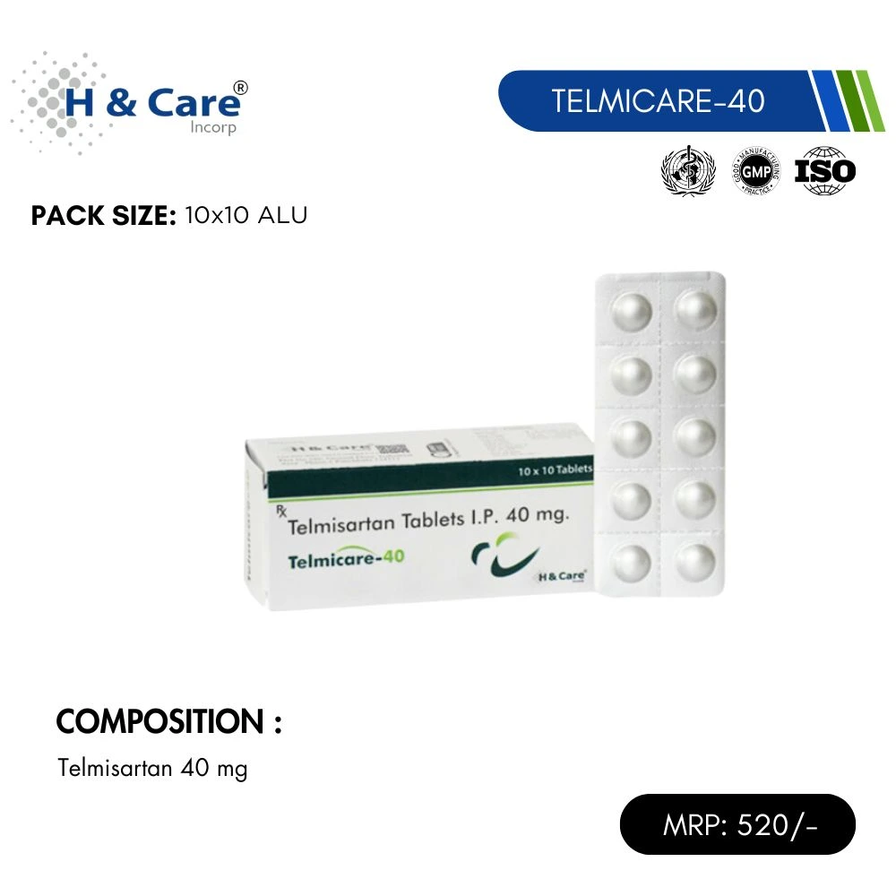 TELMICARE-40 TAB