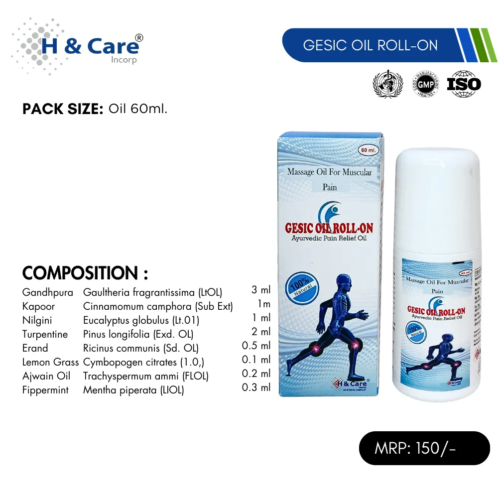 GESIC OIL ROLL-ON