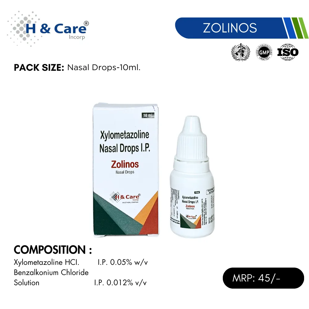 ZOLINOSE NASAL DROPS